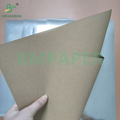 Papier d'emballage de qualité alimentaire argenté et brun pour sacs de dessert