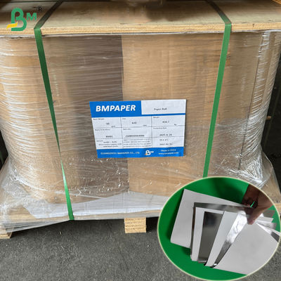 Papier d'aluminium argenté de qualité alimentaire 56g 70g pour emballage de burger 760mm