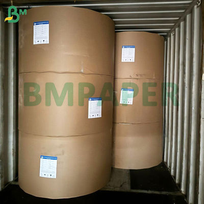 Papier anti-mousse 28 gm 36 gm blanc et brun pour le verre