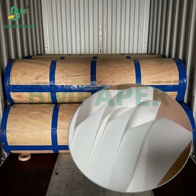 Rouleau de papier intercalaire pour verre de panneaux LCD 40gr 45gr résistant aux rayures