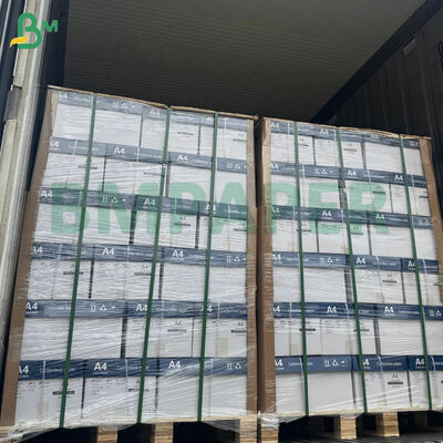 55 grammes de papier de copie A4 sans carbone feuilles de papier CB blanc CF couleur papier NCR, image bleue