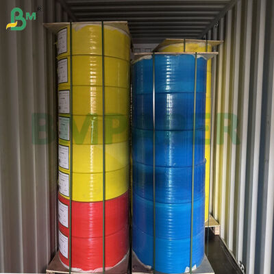 70gr 75gr 70cm 80cm Reel  White Green Pink Carbonless Paper For Delivery Note