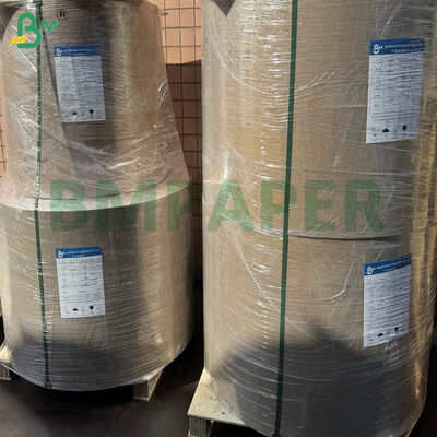 40 grammes de rouleau de papier de cuisson en silicone blanchi 1000 mm à l'épreuve de la graisse