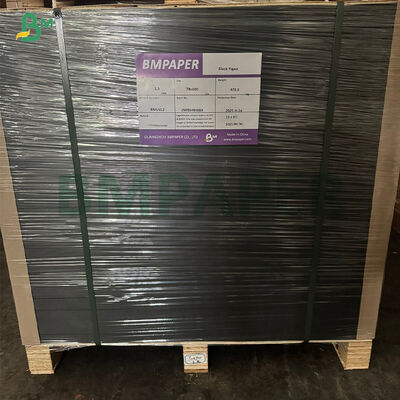 310gsm Premium Surface Texture Hang Tag Black Cardboard 889*635mm
