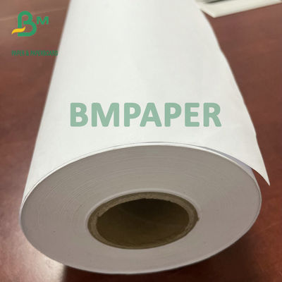 24" X 50 yards de 20LB de jet d'encre de papier vergé de DAO de papier à dessin non-enduit Rolls
