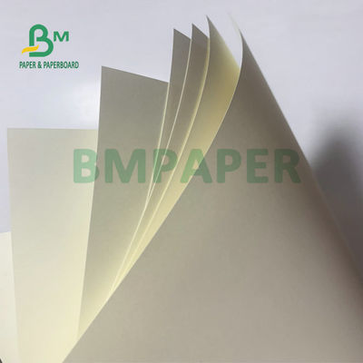 Woodfree non-enduit jaunâtre 60g de papier 70g pour l'impression offset