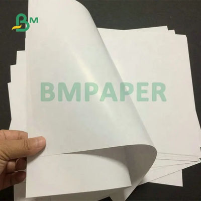 papier en soie de lustre de 100# 120#, blanc brillant de papier enduit dégrossi par double des textes pour l'impression offset