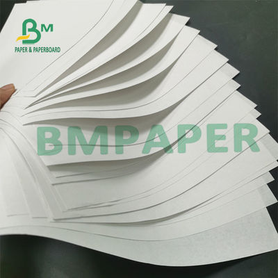 Matériel blanc léger de pulpe de Vierge du petit pain 50gsm 53gsm de papier vergé