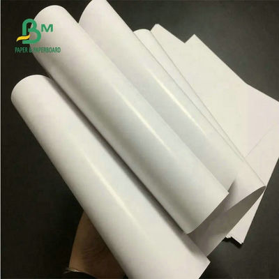 fabrication brillante blanche de 95 x de 130cm 200gram 250gram Art Paper Roll For Brochure