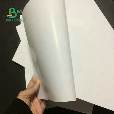 fabrication brillante blanche de 95 x de 130cm 200gram 250gram Art Paper Roll For Brochure
