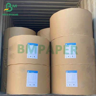 pulpe blanche de papier en soie 25&quot; 39&quot; de Vierge de couverture de 60lb 70lb 80lb 100lb C1S largeur de petit pain