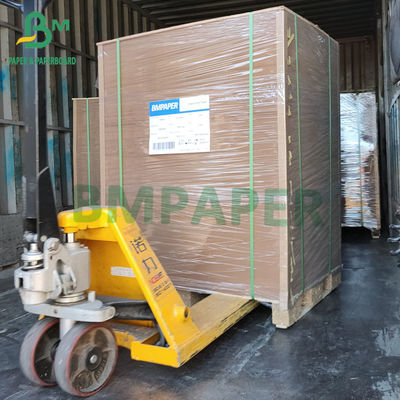 Papier de haute résistance de sac de ciment, papier 70gsm 80gsm 85gsm 100gsm 120gsm de Brown emballage