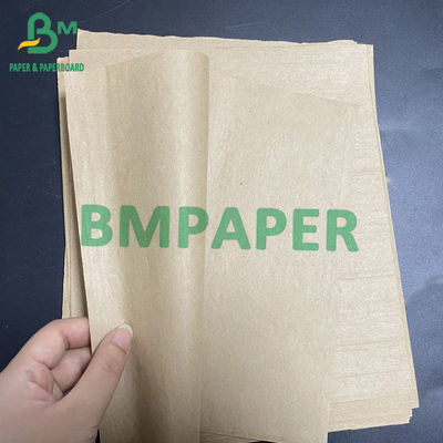 papier d'emballage de sac à 40gsm 70gsm BKP pour le sac d'emballage de nourriture de Brown au loin 0.5m - 2.5m