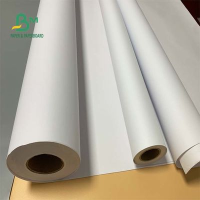 92 éclat 24" petit pain blanc non-enduit de papier vergé du DAO 20lb de x 300ft
