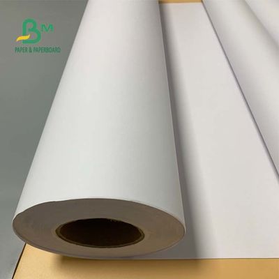 92 éclat 24" petit pain blanc non-enduit de papier vergé du DAO 20lb de x 300ft