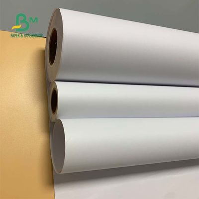 92 éclat 24" petit pain blanc non-enduit de papier vergé du DAO 20lb de x 300ft