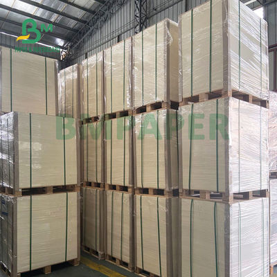 carton non-enduit absorbant de 0.7mm pour le caboteur potable blanc en ivoire de 79 x de 109cm