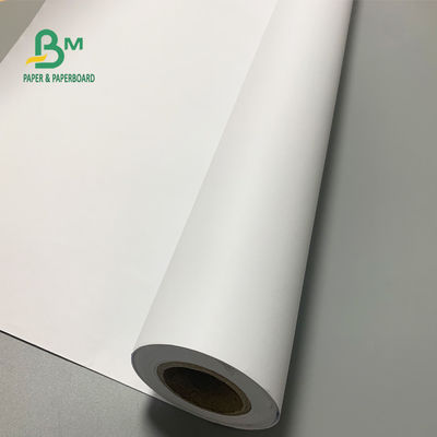 36&quot; x 500ft 92 petit pain en esclavage non-enduit 3&quot; de papier à dessin de DAO de l'éclat 20lb noyau
