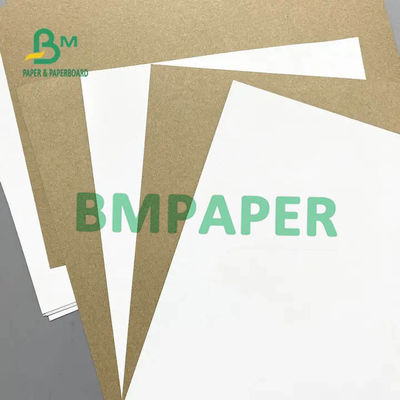 Le papier de panneau supérieur blanc de revêtement de Papier d'emballage a réutilisé la pulpe 120gsm matériel 170gsm 200gsm