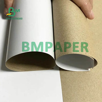 Le papier de panneau supérieur blanc de revêtement de Papier d'emballage a réutilisé la pulpe 120gsm matériel 170gsm 200gsm