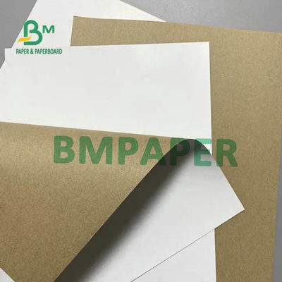 Le papier de panneau supérieur blanc de revêtement de Papier d'emballage a réutilisé la pulpe 120gsm matériel 170gsm 200gsm