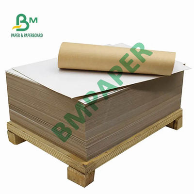 Le papier de panneau supérieur blanc de revêtement de Papier d'emballage a réutilisé la pulpe 120gsm matériel 170gsm 200gsm