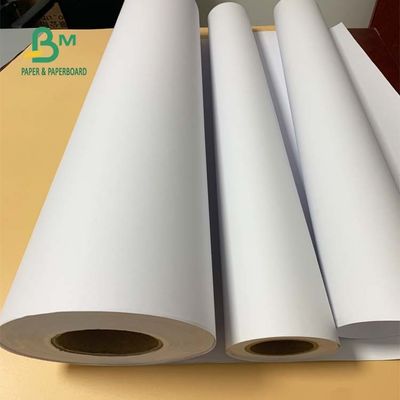 36&quot; petit pain 2&quot; de DAO de Jet Bond Paper Uncoated d'encre de x 300ft 20lb Woodfree noyau