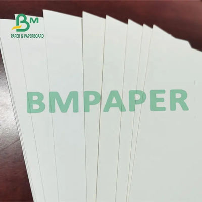 255g haut - papier en ivoire enduit simple de bas carton blanc encombrant de gramme pour l'écriture