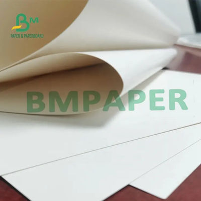 255g haut - papier en ivoire enduit simple de bas carton blanc encombrant de gramme pour l'écriture