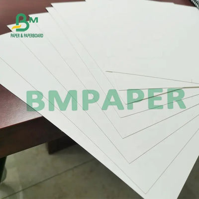 255g haut - papier en ivoire enduit simple de bas carton blanc encombrant de gramme pour l'écriture