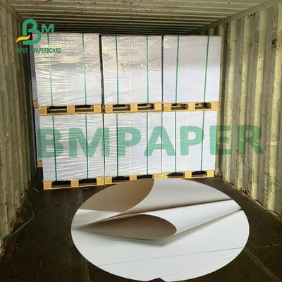 255g haut - papier en ivoire enduit simple de bas carton blanc encombrant de gramme pour l'écriture