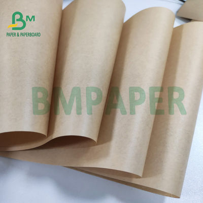 La Vierge réduisent en pulpe le papier d'emballage Rolls 1250mm 50gsm 70gsm de Brown Papier d'emballage