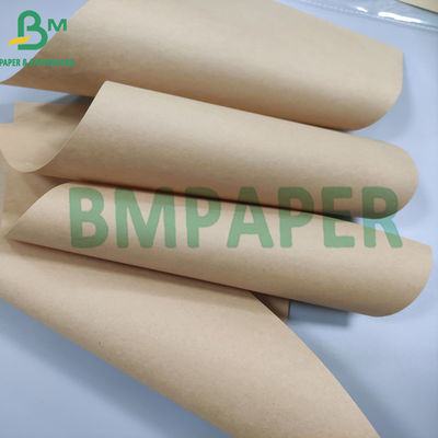 La Vierge réduisent en pulpe le papier d'emballage Rolls 1250mm 50gsm 70gsm de Brown Papier d'emballage