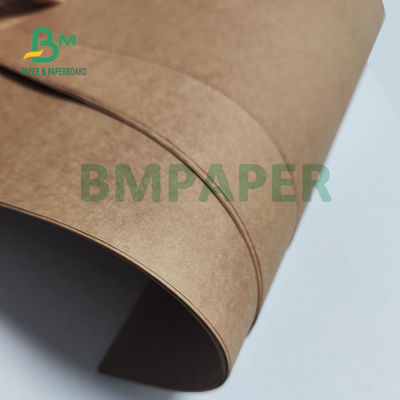 papier d'emballage de sac extensible à 80gsm 90gsm pour dureté des sacs 100cm de ciment la bonne
