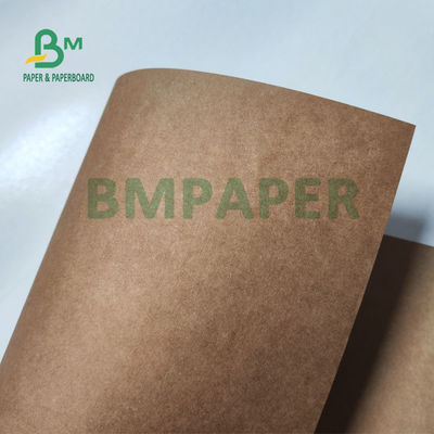 papier d'emballage de sac extensible à 80gsm 90gsm pour dureté des sacs 100cm de ciment la bonne