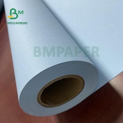 papier vergé bleu 20LB de DAO de côtés de la largeur 2 de 24inch 36inch pour la conception technique