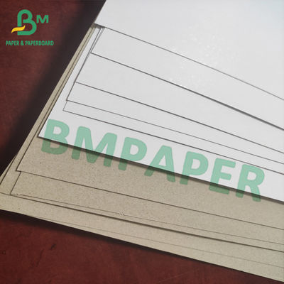 Papier de panneau blanc matériel réutilisé de duplex de pulpe 200gsm - 500gsm