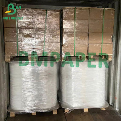 largeur du petit pain 15mm 19mm de papier d'emballage de 60gsm Papier d'emballage pour Straw Paper Striped Red Color