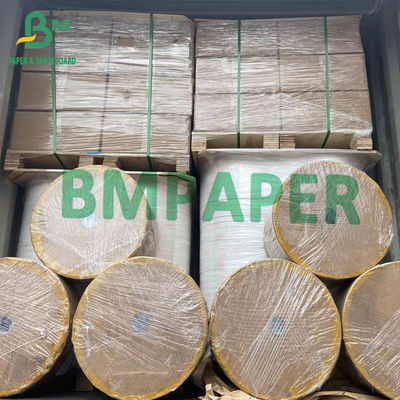 largeur du petit pain 15mm 19mm de papier d'emballage de 60gsm Papier d'emballage pour Straw Paper Striped Red Color