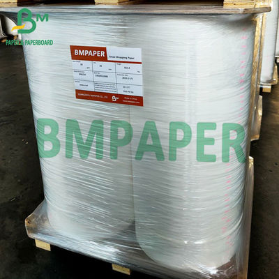 papier d'emballage de la nourriture 28gsm, catégorie comestible Straw Wrapping Paper Roll 22mm 24mm 28mm