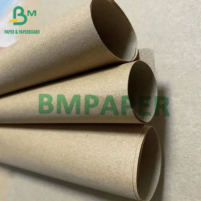 Le panneau recyclable de revêtement de Papier d'emballage, a ridé le petit pain de papier pour la boîte 80gsm 90gsm 110gsm