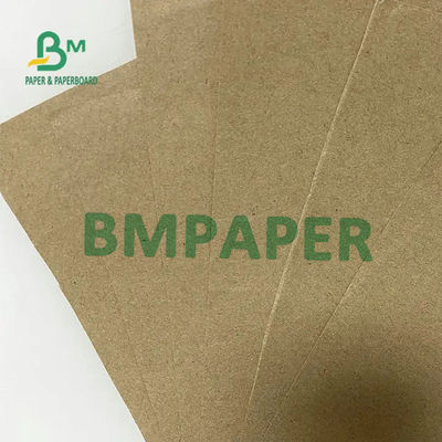 Le panneau recyclable de revêtement de Papier d'emballage, a ridé le petit pain de papier pour la boîte 80gsm 90gsm 110gsm