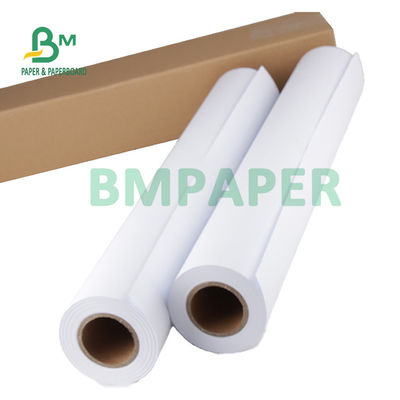 Papier non-enduit du DAO 20LB pour l'imprimante Clear Image de HP 30&quot; 36&quot; X 500ft 3&quot; noyau