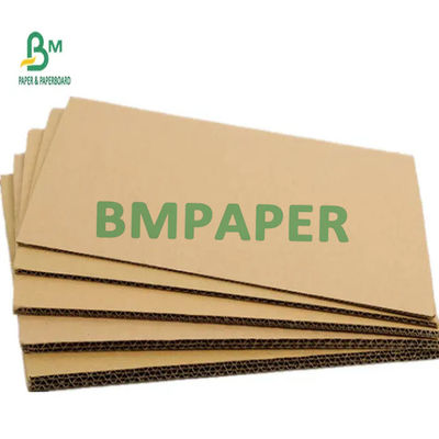 Feuilles à mur unique de carton ondulé d'e cannelure pour la couverture de tasse de café de Brown