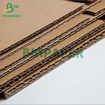 Feuilles à mur unique de carton ondulé d'e cannelure pour la couverture de tasse de café de Brown