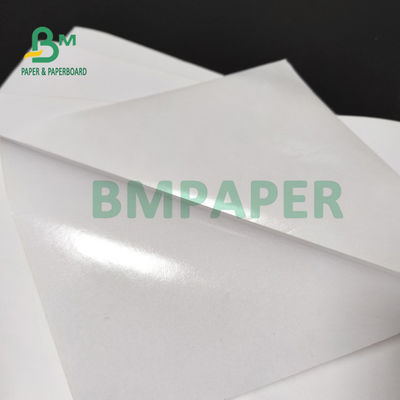 papier adhésif semi brillant de l'autocollant 80gsm, papier thermosensible auto-adhésif pour le label de médecine