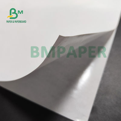 papier adhésif semi brillant de l'autocollant 80gsm, papier thermosensible auto-adhésif pour le label de médecine