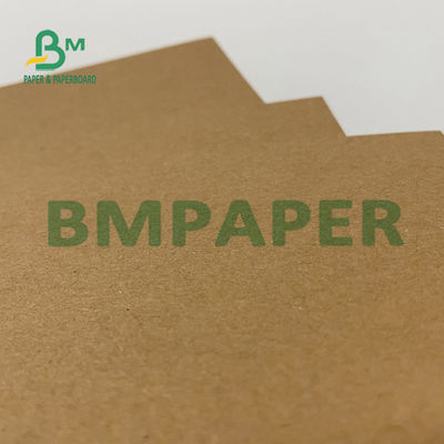 Petit pain brun-rougeâtre de papier d'emballage de Papier d'emballage de Vierge pour les boîtes de emballage faites sur commande