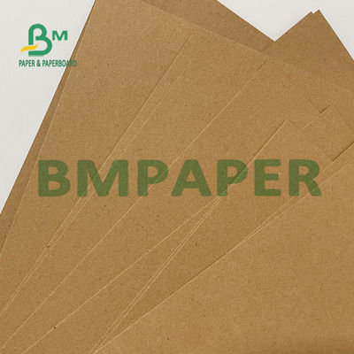 Petit pain brun-rougeâtre de papier d'emballage de Papier d'emballage de Vierge pour les boîtes de emballage faites sur commande