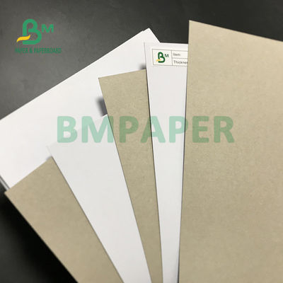 conseil enduit blanc de 635mm x de 914mm avec Grey Back Recycled Printable